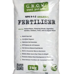 G.R.O.W Wool Pellets 3KG